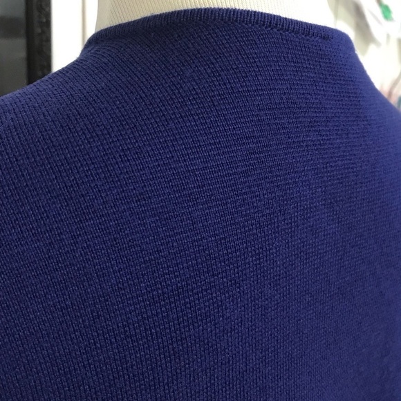 Talbots 100% Pure Merino Wool Long Cardigan Jacket Dress Size Large - Picture 8 of 12